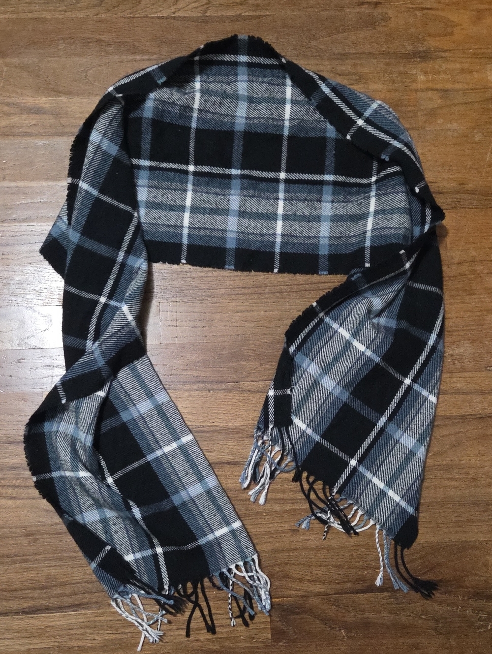 🔵3/$13 Unisex Plaid Fringe Scarf